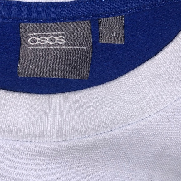 ASOS DESIGN Oversized ColorBlock Sweatshirt - M - Picture 4 of 7
